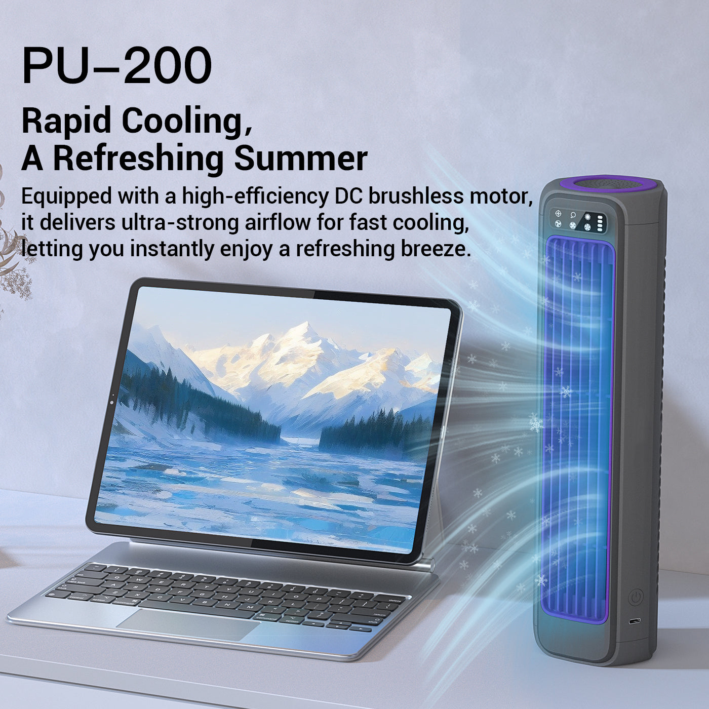 Cooling Ace Portable Cooling Fan 1X